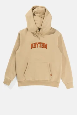 Rhythm Fleece*Arch Heavyweight Fleece Hood Sand