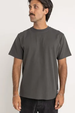 Rhythm T-shirts*Assembly Vintage Ss T-Shirt Stone Blue StoneBlue