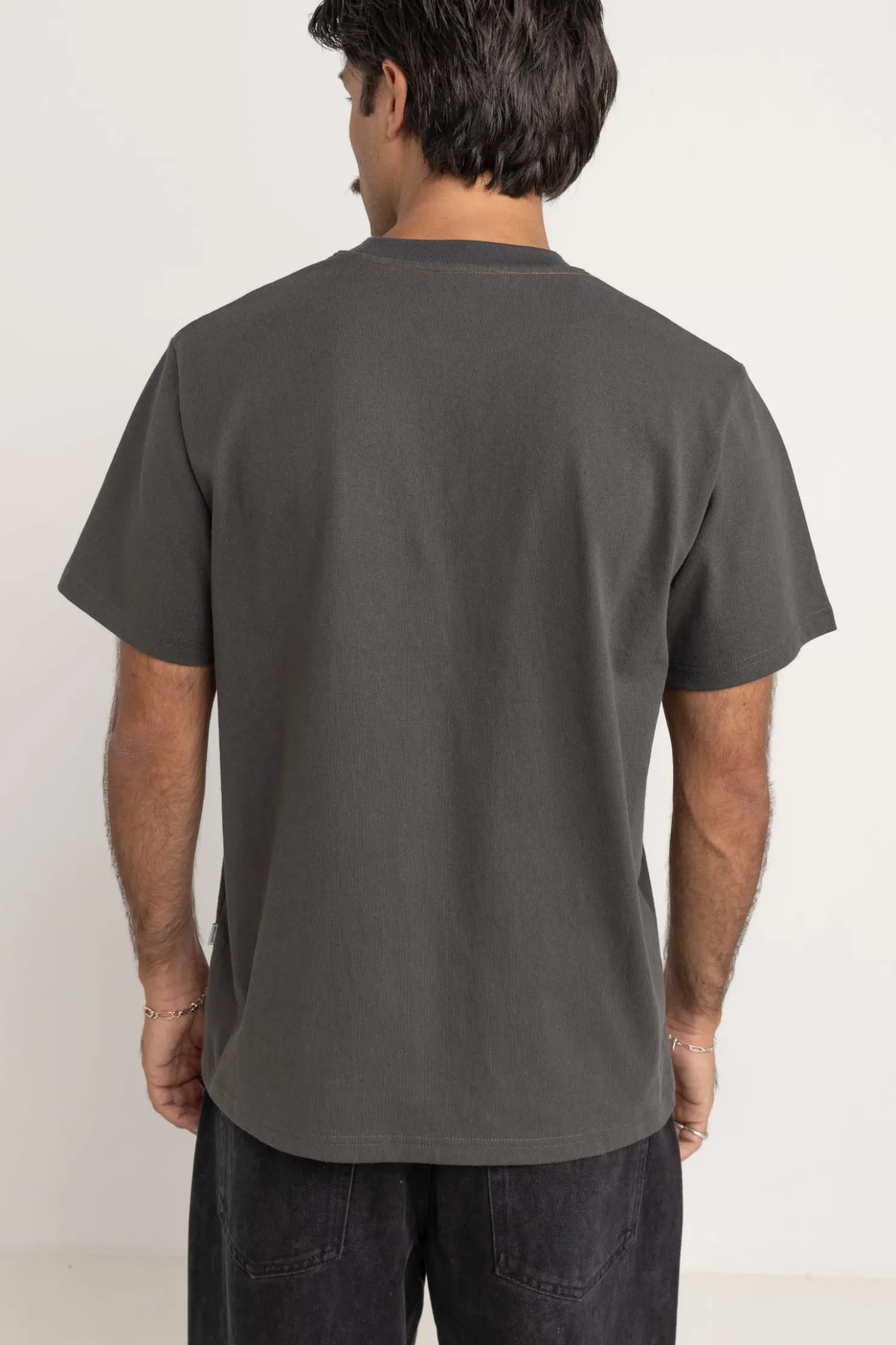 Rhythm T-shirts*Assembly Vintage Ss T-Shirt Stone Blue StoneBlue