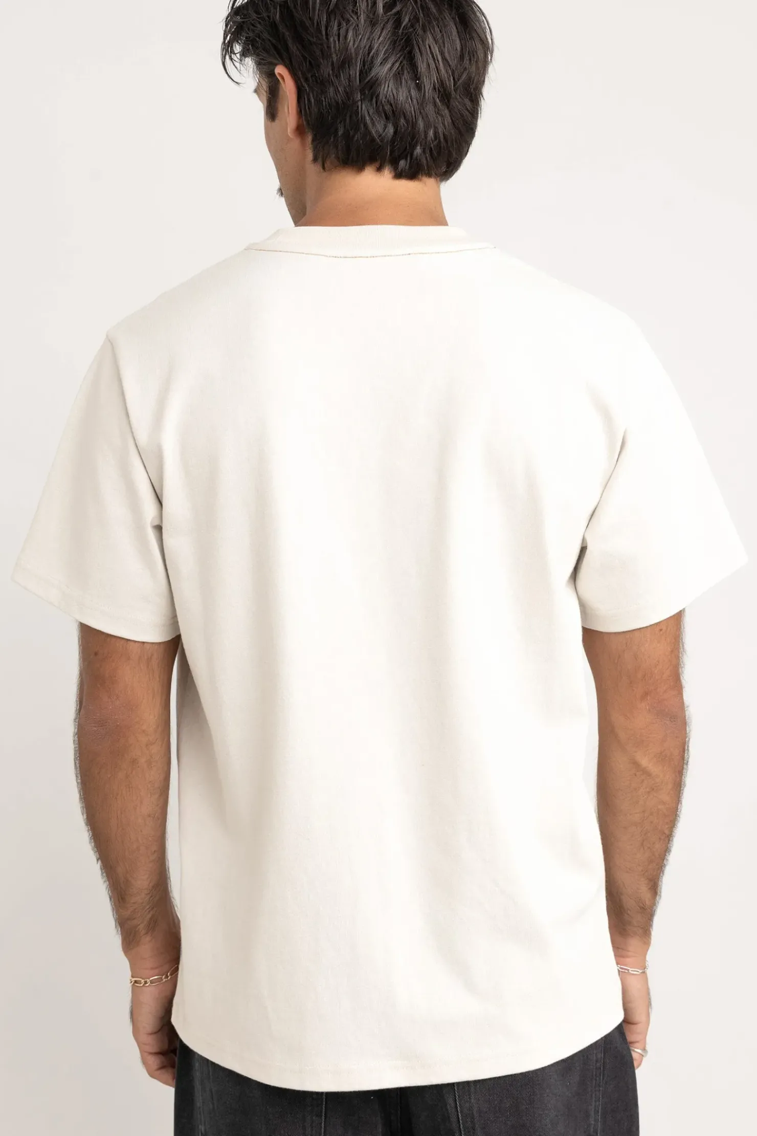 Rhythm T-shirts*Assembly Vintage Ss T-Shirt Ecru