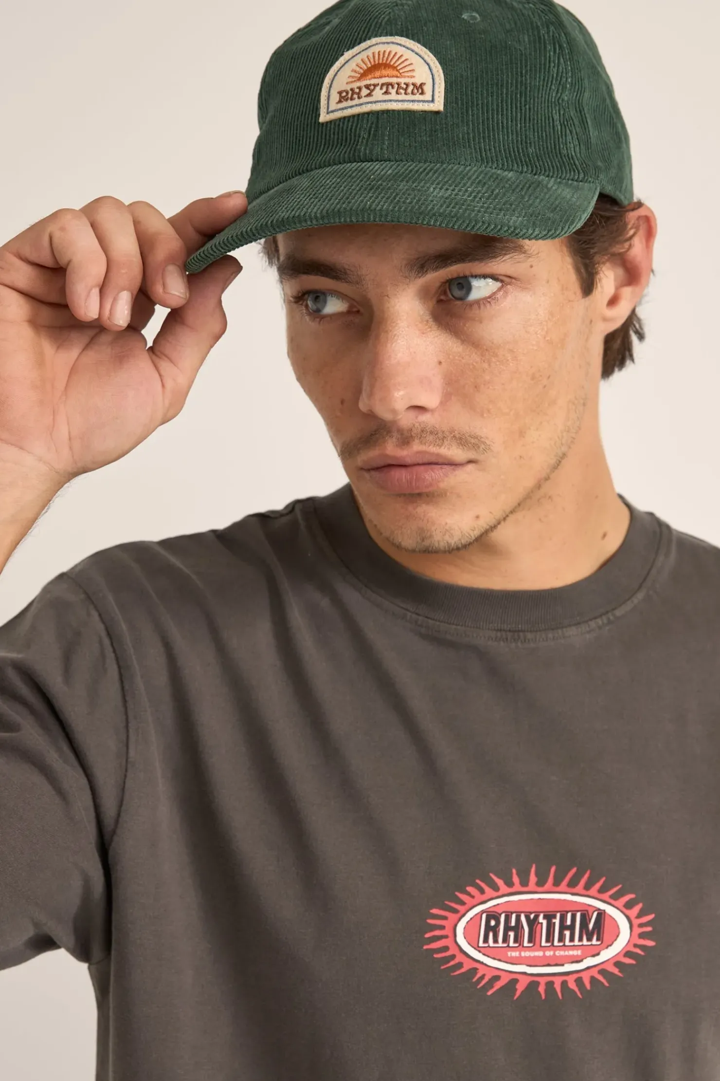 Rhythm Headwear|Headwear*Awake Cord Cap Vintage Green VintageGreen