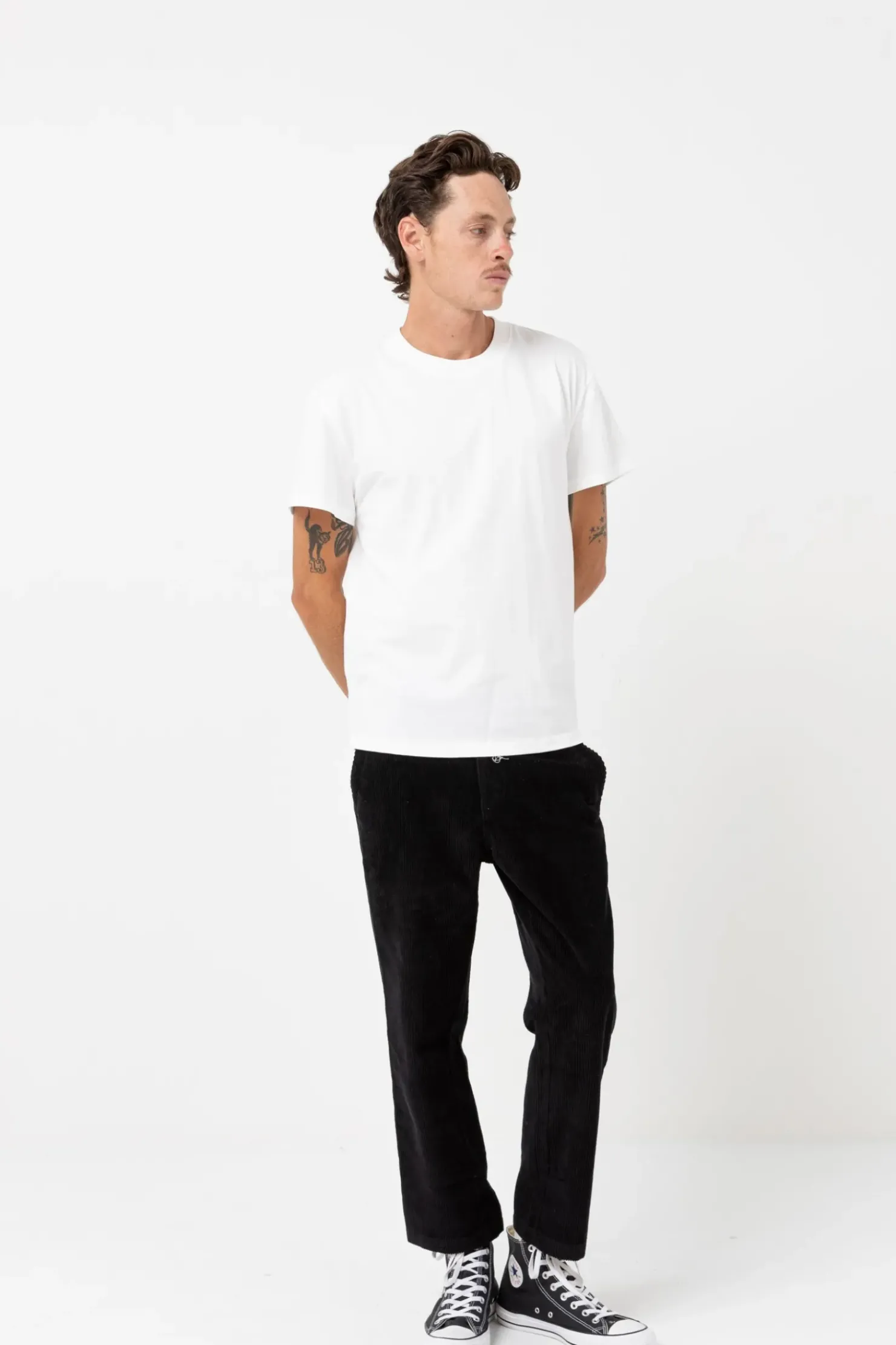 Rhythm T-shirts*Band SS T-Shirt Vintage White VintageWhite