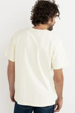 Rhythm T-shirts*Blossom Vintage Ss T-Shirt Ecru