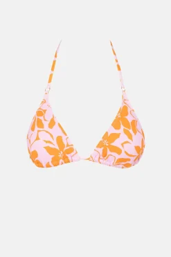 Rhythm Swim Tops*Bora Bora Floral Slide Tri Top Pink