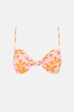 Rhythm Swim Tops*Bora Bora Knotted Bandeau Top Pink