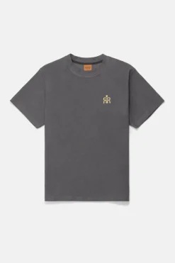 Rhythm T-shirts*Breakers Terry Vintage Ss T-Shirt Stone Blue StoneBlue