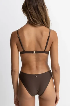 Rhythm Swim Tops*Classic Bralette Top Chocolate