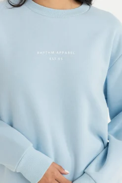 Rhythm Fleece*Classic Brand Fleece Blue