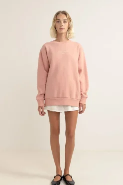 Rhythm Fleece*Classic Brand Fleece Rose
