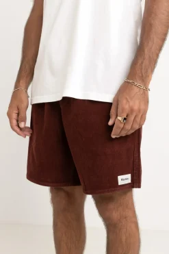 Rhythm Shorts*Classic Cord Jam Merlot