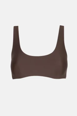 Rhythm Swim Tops*Classic Crop Top Chocolate
