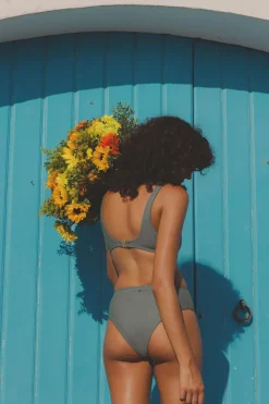 Rhythm Swim Tops*Classic Crop Top Olive