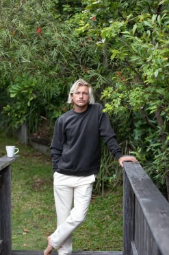 Rhythm Fleece*Classic Fleece Crew Vintage Black VintageBlack