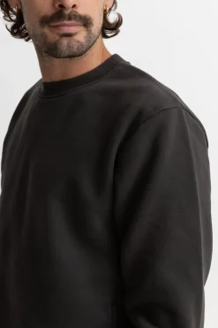 Rhythm Fleece*Classic Fleece Crew Vintage Black VintageBlack