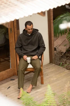 Rhythm Fleece*Classic Fleece Hood Vintage Black VintageBlack