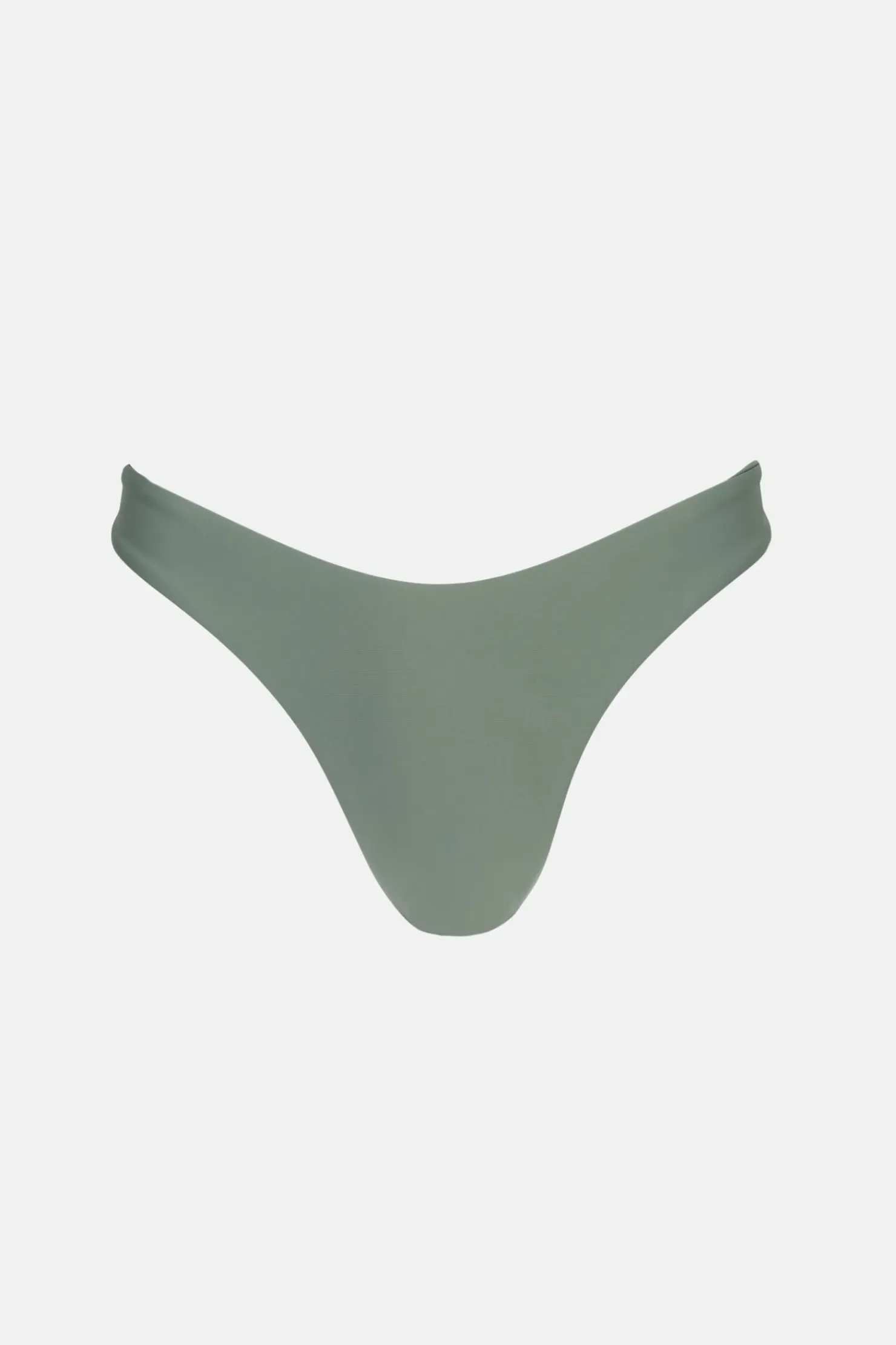 Rhythm Swim Bottoms*Classic Hi Cut Pant Olive