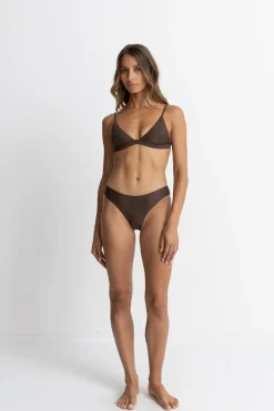 Rhythm Swim Bottoms*Classic Holiday Pant Chocolate