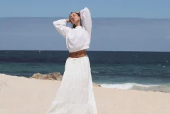 Rhythm Knits*Classic Knit Jumper White