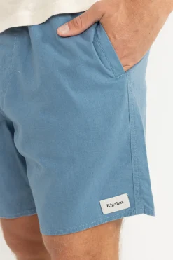 Rhythm Shorts*Classic Linen Jam Mineral Blue MineralBlue