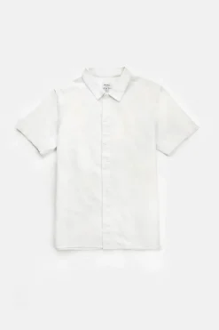 Rhythm Woven Shirts*Classic Linen Ss Shirt White