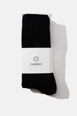 Rhythm Socks|Socks*Classic 3-Pack Socks Black