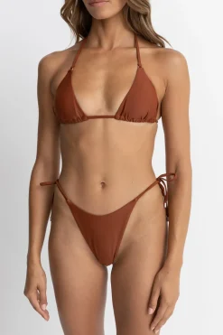 Rhythm Swim Tops*Classic Slide Tri Top Rust
