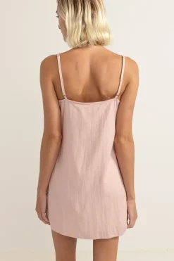Rhythm Dresses*Classic Slip Dress Rose