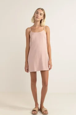 Rhythm Dresses*Classic Slip Dress Rose