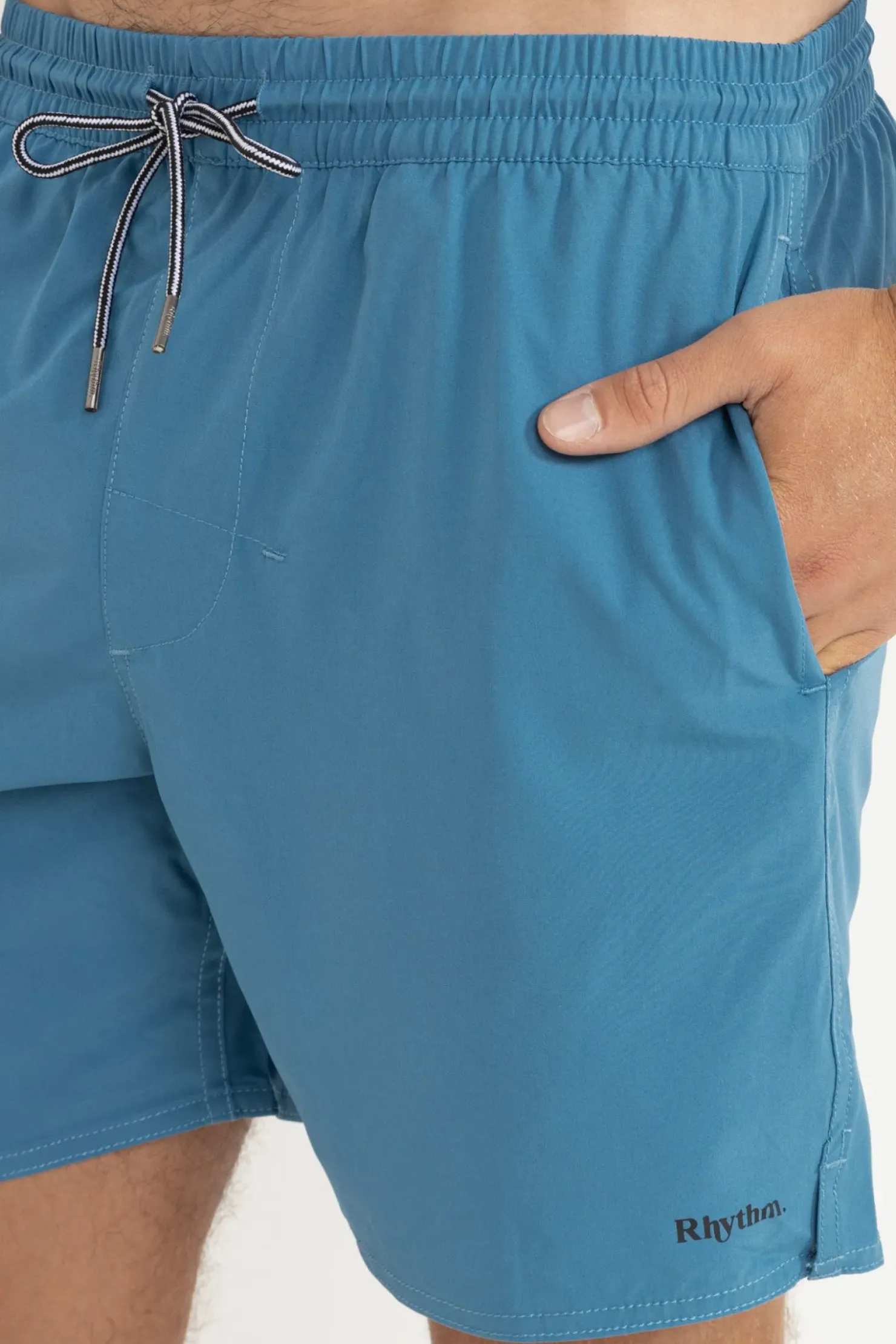 Rhythm Trunks*Classic Stretch Trunk Mineral Blue MineralBlue