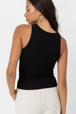 Rhythm Fashion Tops*Classic Tank Top Black
