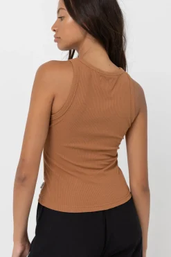 Rhythm Fashion Tops*Classic Tank Top Caramel