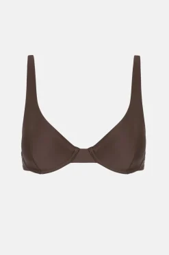 Rhythm Swim Tops*Classic Underwire Top Chocolate