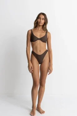 Rhythm Swim Tops*Classic Underwire Top Chocolate