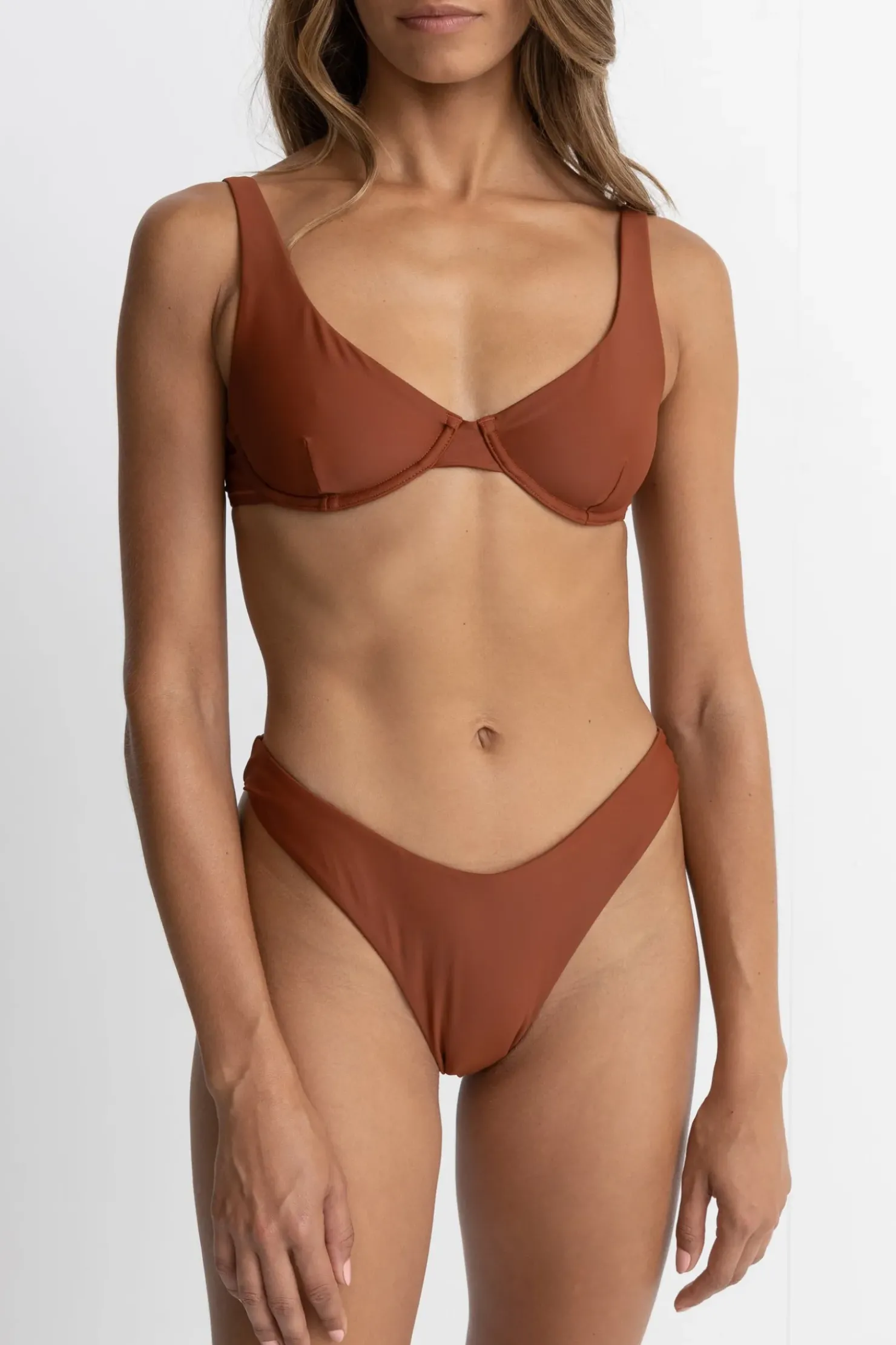 Rhythm Swim Tops*Classic Underwire Top Rust