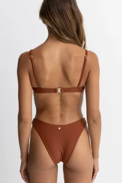 Rhythm Swim Tops*Classic Underwire Top Rust