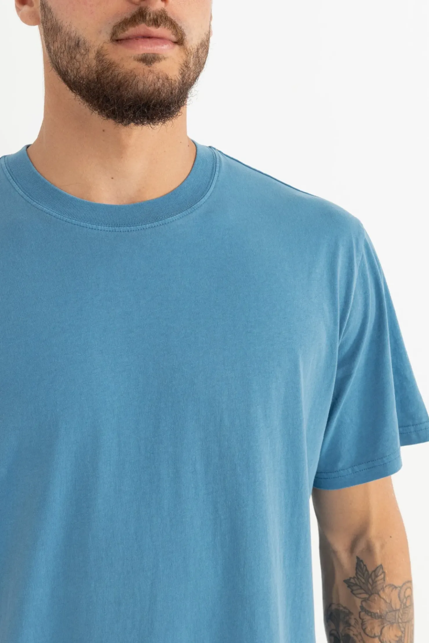 Rhythm T-shirts*Classic Vintage Tee Mineral Blue MineralBlue