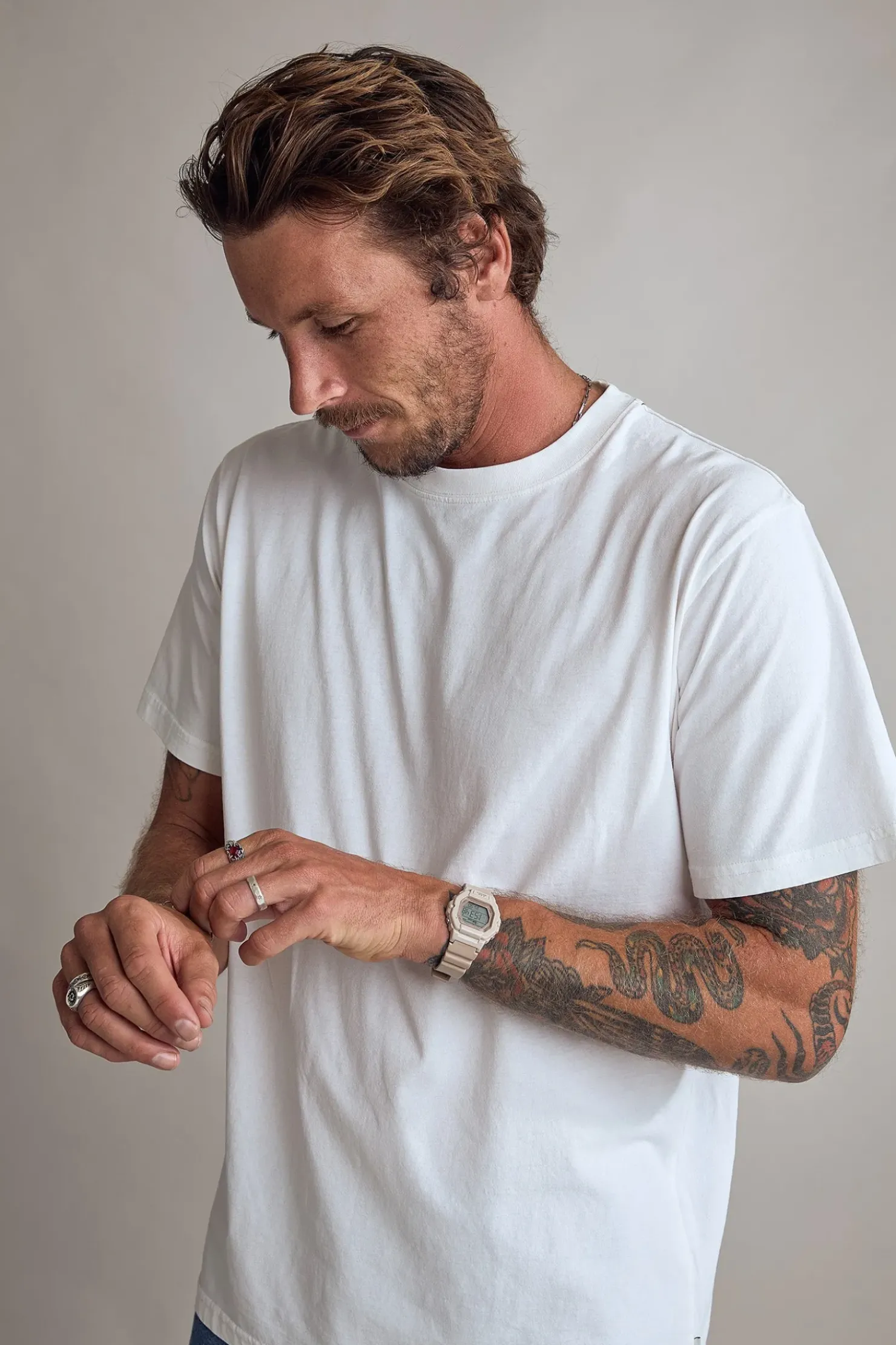 Rhythm T-shirts*Classic Vintage Tee Vintage White VintageWhite