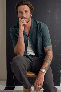 Rhythm Pants*Contrast Stitch Carpenter Pant Black