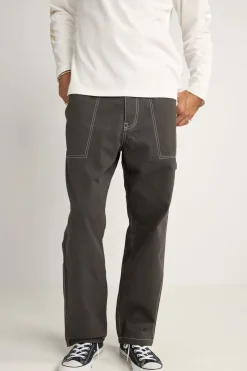 Rhythm Pants*Contrast Stitch Carpenter Pant Black