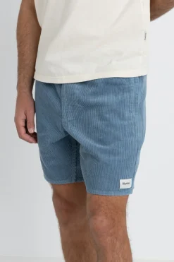 Rhythm Shorts*Cord Jam Mineral Blue Natural