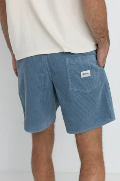 Rhythm Shorts*Cord Jam Mineral Blue Natural