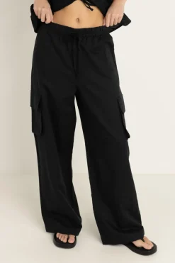 Rhythm Pants*Cove Cargo Pant Black