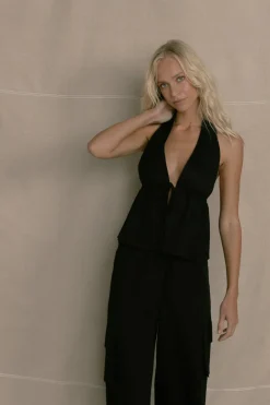 Rhythm Pants*Cove Cargo Pant Black