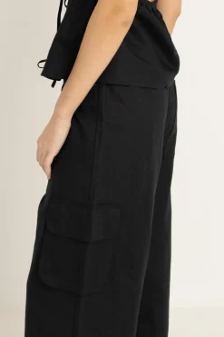 Rhythm Pants*Cove Cargo Pant Black