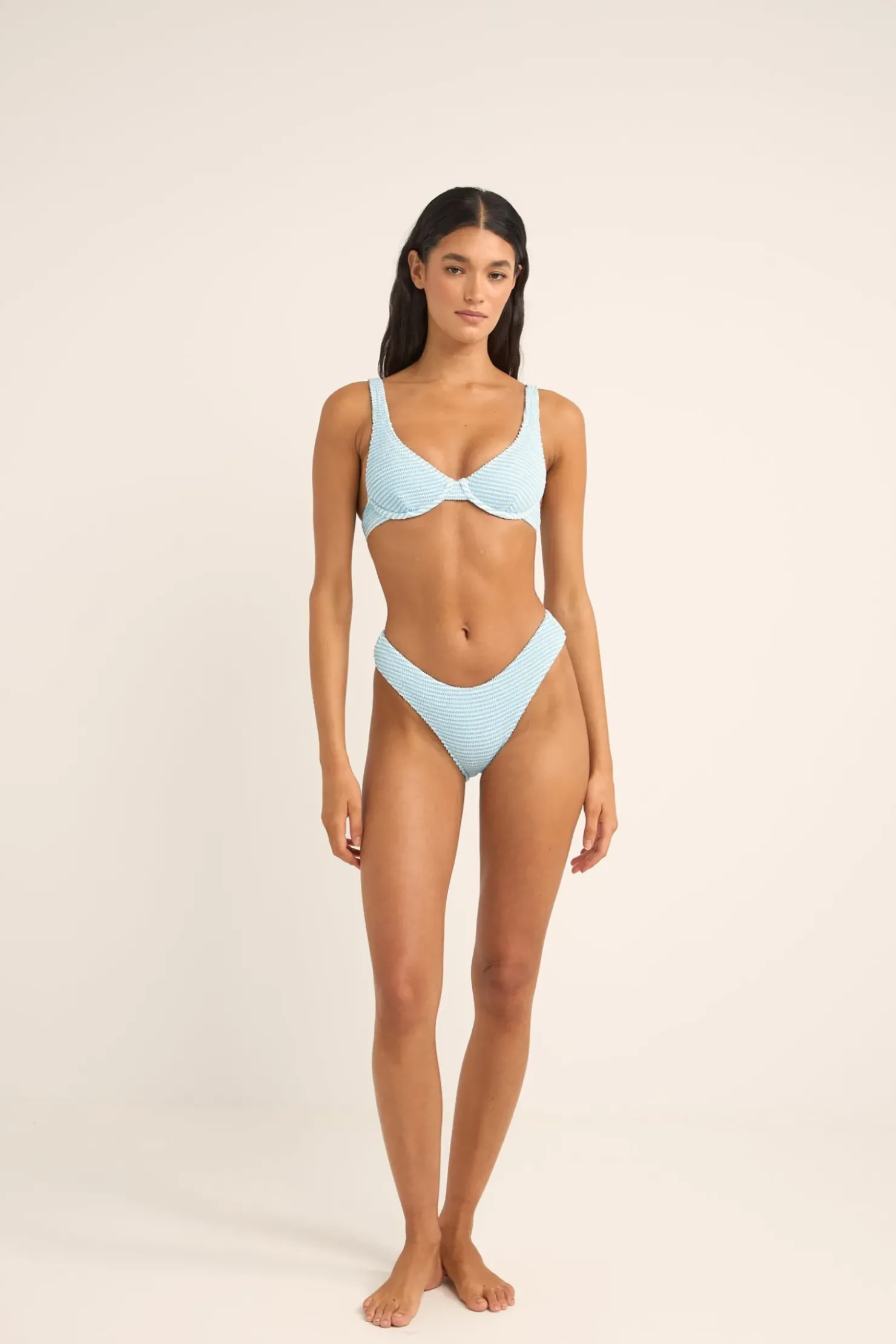 Rhythm Swim Bottoms*Cove Stripe Holiday Pant Blue