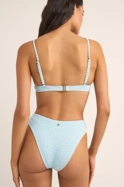 Rhythm Swim Tops*Cove Stripe Underwire Top Blue