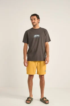 Rhythm T-shirts*Dos Soles Vintage Ss T-Shirt Vintage Black VintageBlack