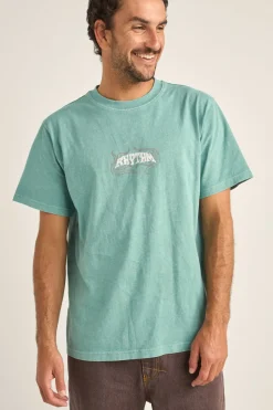 Rhythm T-shirts*Dos Soles Vintage Ss T-Shirt Green