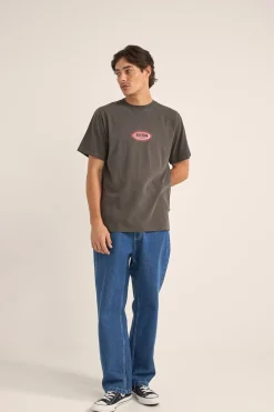 Rhythm T-shirts*Ellipse Sun SS T-Shirt Vintage Black VintageBlack