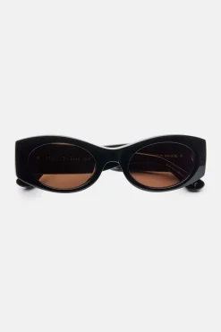 Rhythm Sunglasses|Sunglasses*EPOKHE - Suede - Black Polished / Bronze Amber